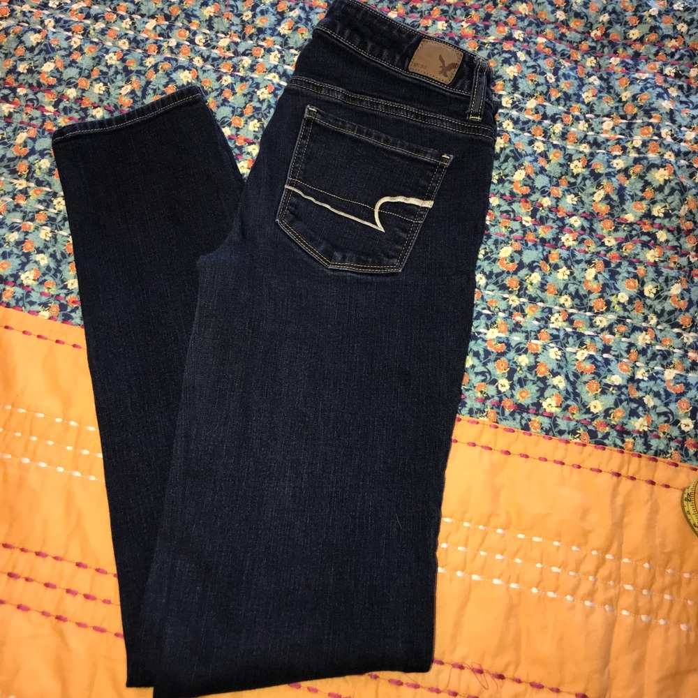 AEO skinny super stretch jeans in EUC 😍